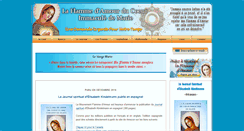 Desktop Screenshot of laflammedamour.org